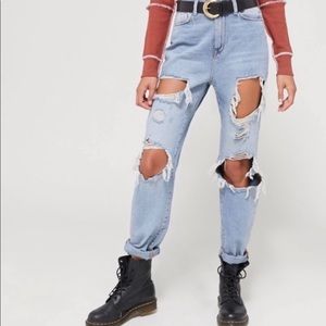 BDG Ripped High-Waisted Jeans